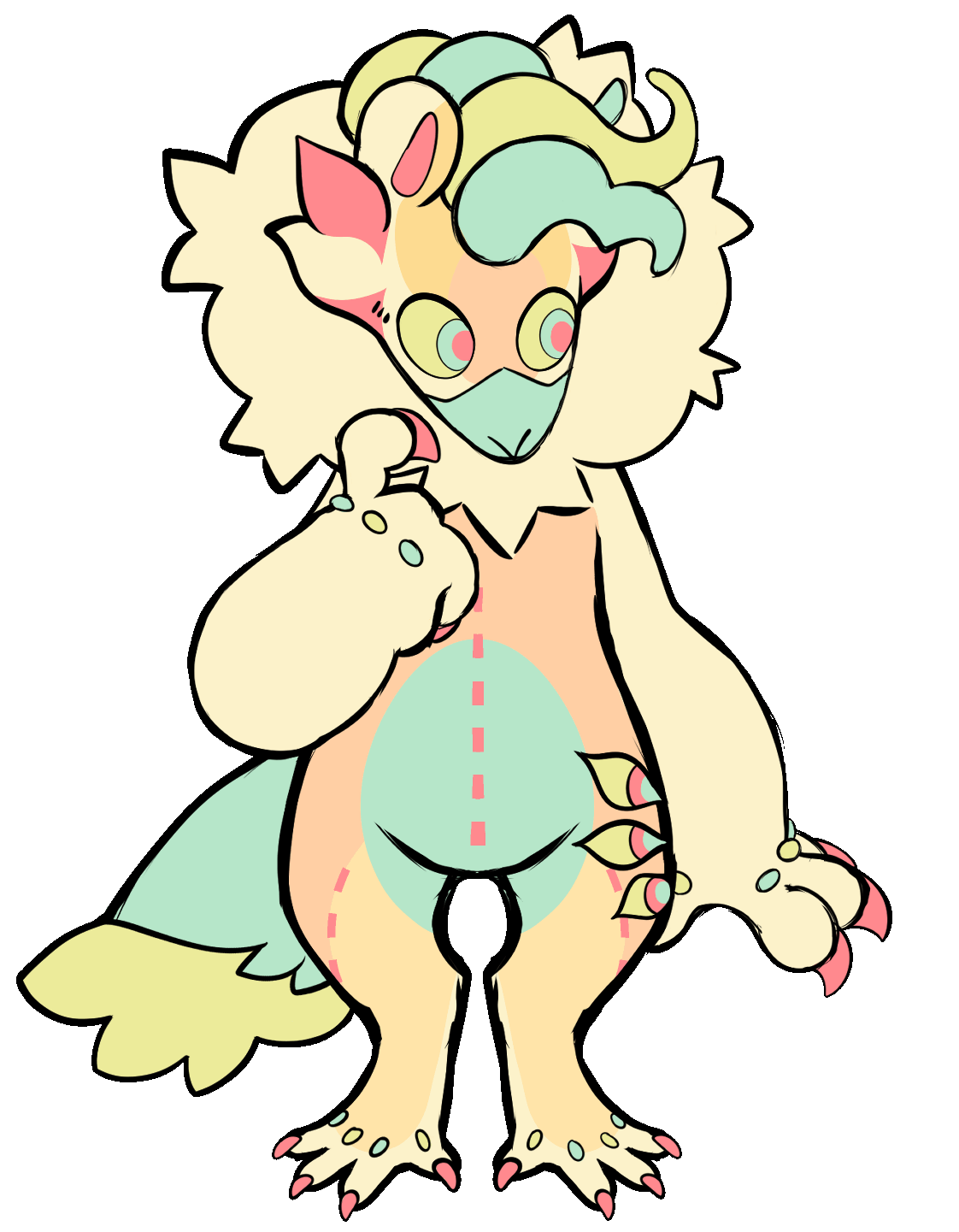 Animated Tail Wag Chibi